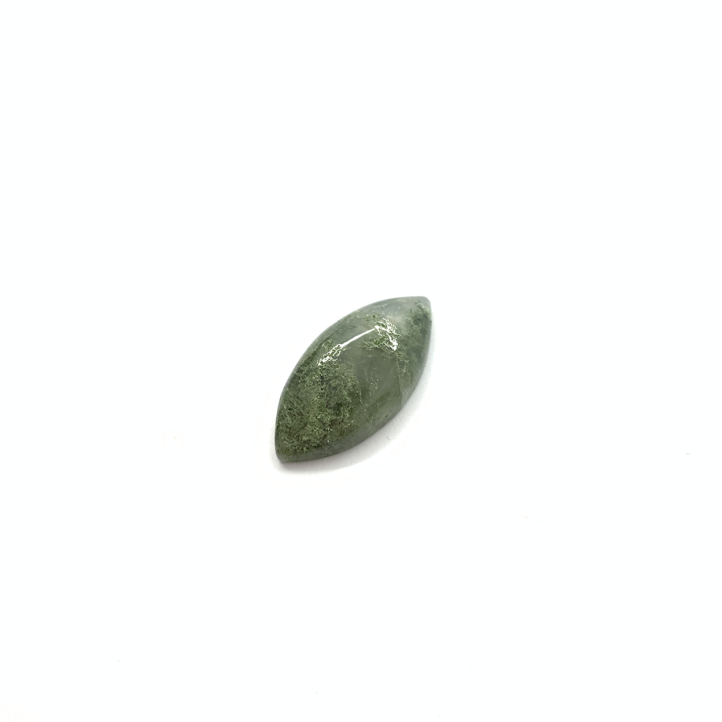 Agate Mousse Calibrée 20x10mm – Image 2