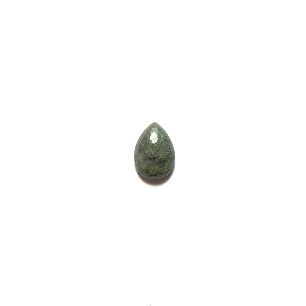 Agate Mousse Calibrée Poire 14x10mm