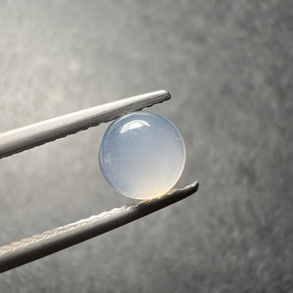 Calcédoine Bleue Calibrée Ronde 6x6mm