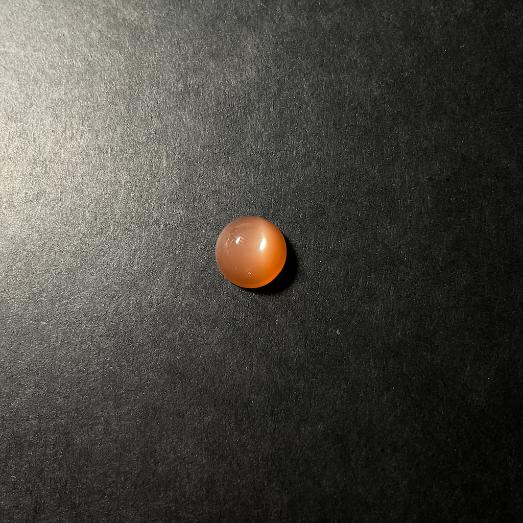 Pierre de Lune pêche calibrée ronde 8x8mm