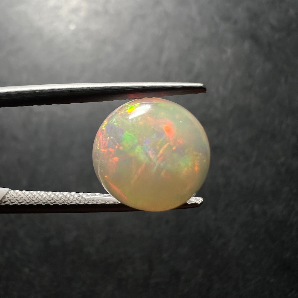 Opale Précieuse Calibrée Ronde 10mm – Image 2