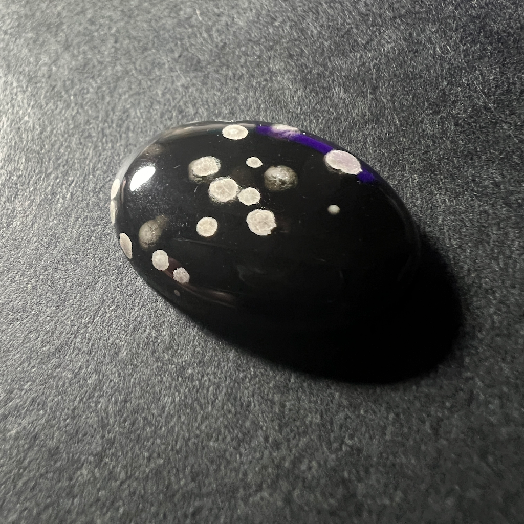 Obsidienne Galaxie 24x18x6mm – Image 2
