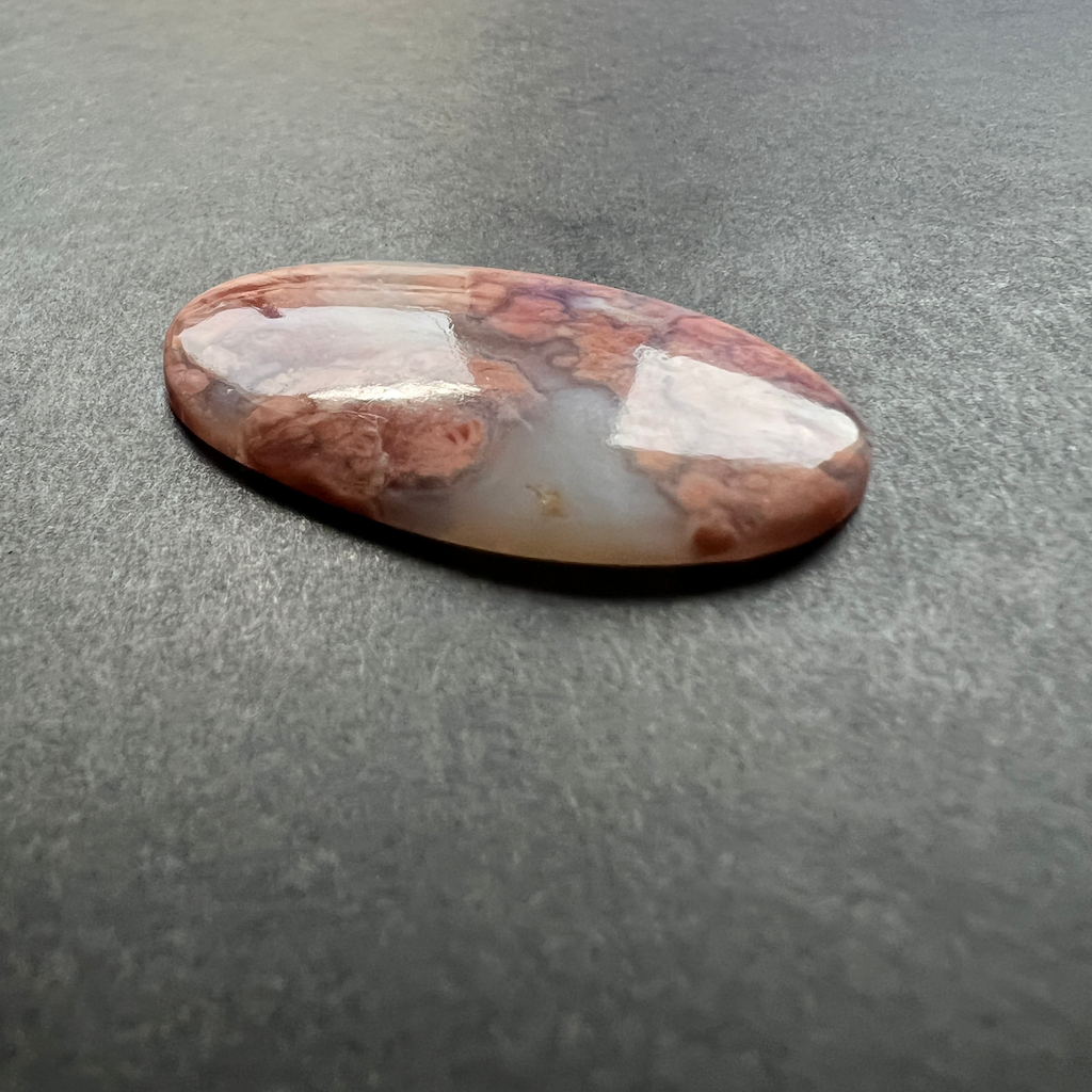Agate Cotton Candy 41x26x4mm – Image 2