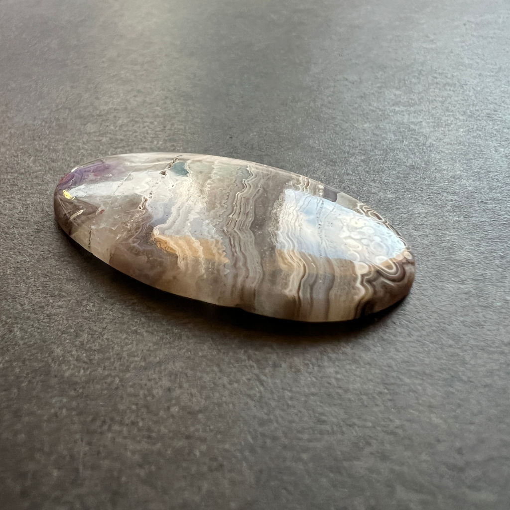 Agate Crazy Lace 39x22x4mm – Image 2