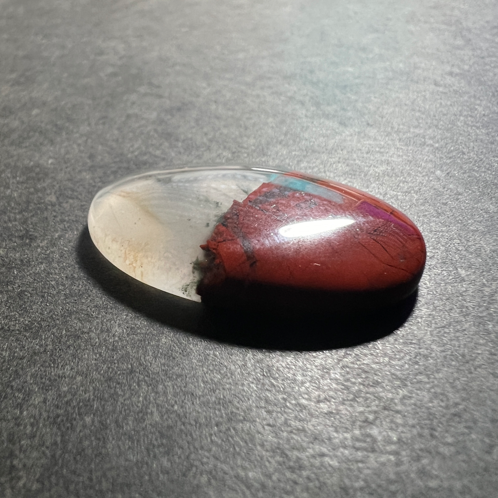 Jaspe Sanguin 36x23x6mm – Image 2