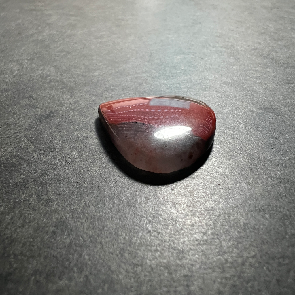 Jaspe Sanguin 28x28x5mm – Image 2