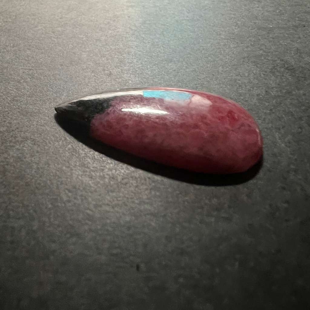 Rhodonite 38x20x5mm – Image 2
