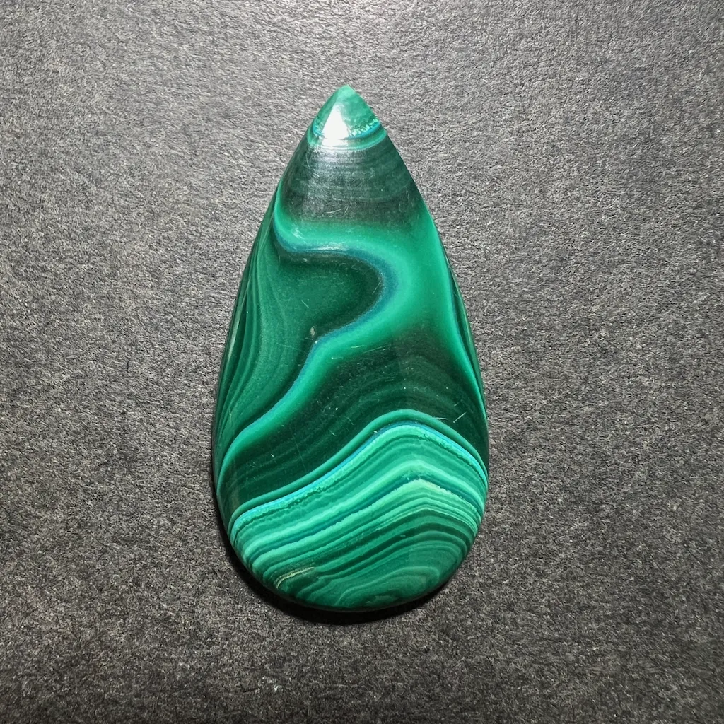 Malachite 43x22x5mm