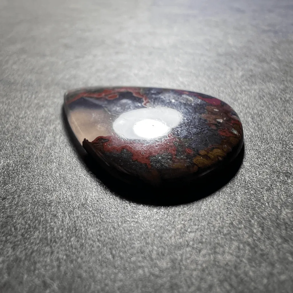 Agate du Maroc 32x27x3mm – Image 2