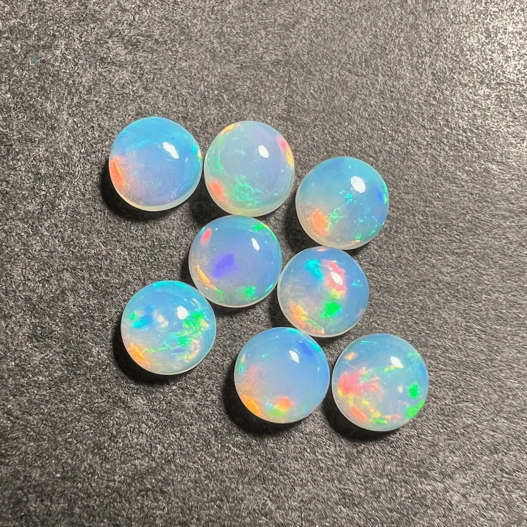 Opale Précieuse Calibrée Ronde 6mm – Image 2
