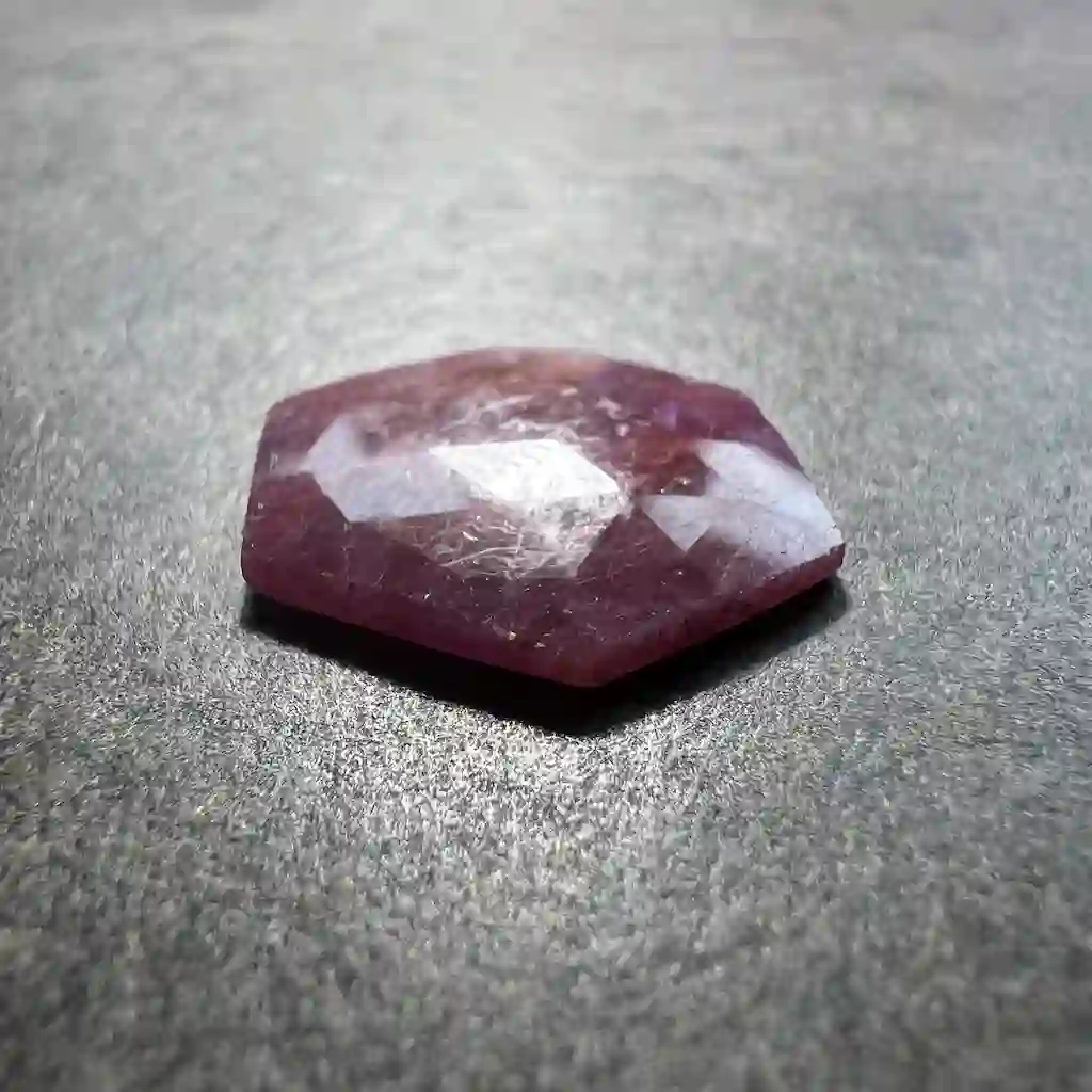 Rubis Rose-Cut 22x18x3mm – Image 2