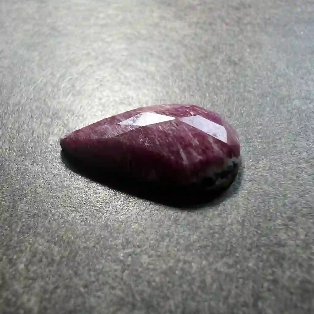 Rubis Rose-Cut 25x16x5mm – Image 2