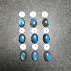 Labradorite Calibrée Ovale 14x10mm (Madagascar)