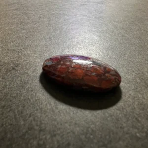 Agate Mousse Rouge 28x19x5mm