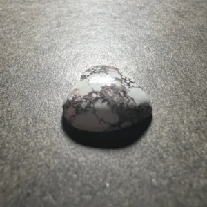 Coeur en Magnésite 16x18x5mm