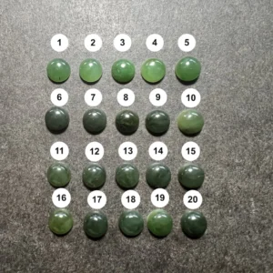 Jade Néphrite Calibré Rond 8mm (Australie)