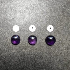 Améthyste Calibrée Ronde 8x8mm (Afrique)
